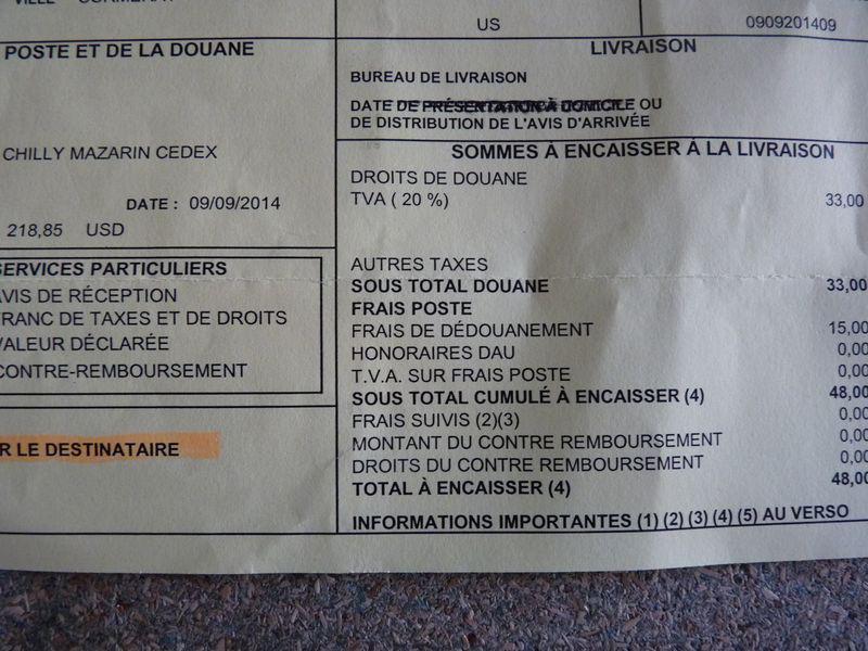 frais de douane des us Page 4 FlipperFrance